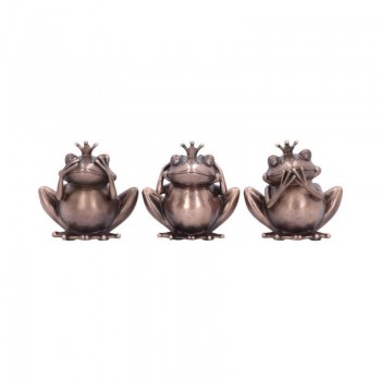 Three Wise Frogs 8.5cm
