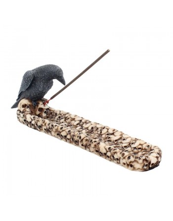 Raven Skull Incense Holder...