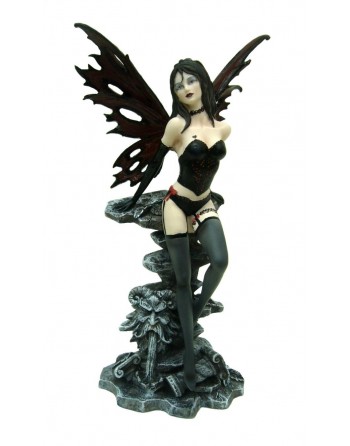 Fada Negra Vermelha Sexy...