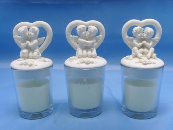 Vela 2 Coração De Anjo 5*10...