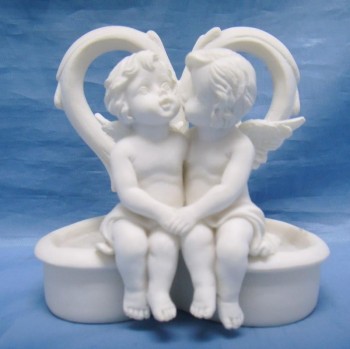 casal Anjo com coração...