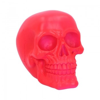 Psychedelic Skull Pink 15.5cm
