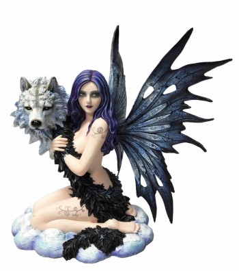 Tema Fada Com Cabeça Lobo...