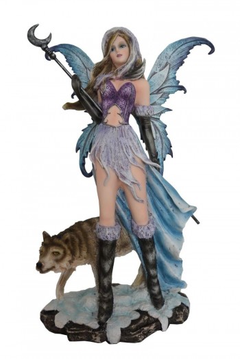 Fada Com Lobo 18,5*30  cms...