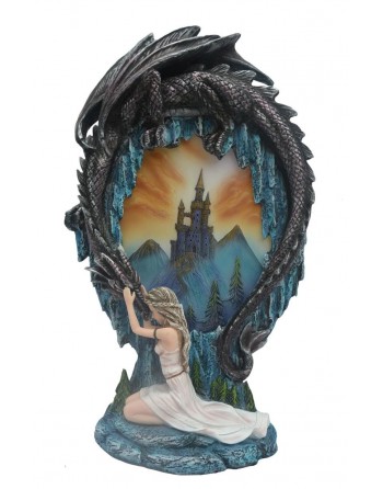 Dragão Com Mulher 21*33,5...