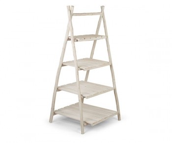 SCAFFALE LEGNO SBIANCATO...