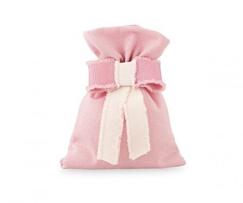 SACCHETTO ROSA CON FIOCCO...