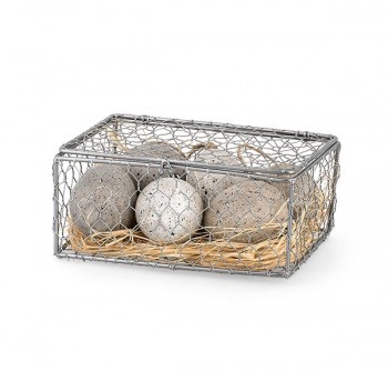 SCATOLA RETE C/PAGLIA E 6...