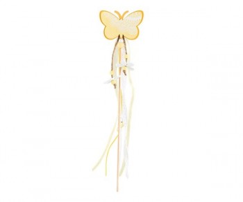SET.4 STICK FARFALLA GIALLA...