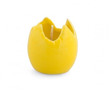 UOVO GIALLO C/CANDELA H.50...