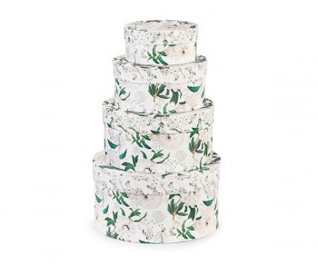 SET 4 SCATOLE PEONIE...