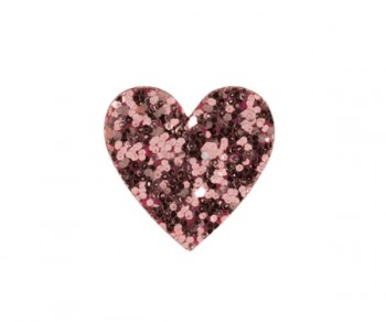 BAG 20 CUORI ROSA GLITTER...