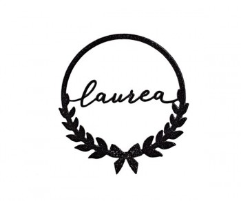 CERCHIO NERO LAUREA   D.45...