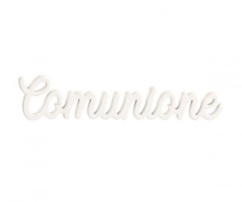 DECO "COMUNIONE" BIANCO 55...