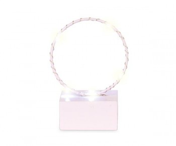 CERCHIO ROSA BABY C/LED...