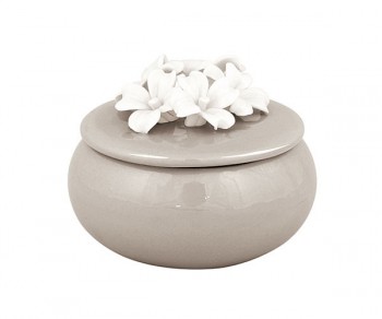 SCATOLA TORTORA C/FIORI...