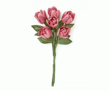 SET 6 TULIPANI MALVA Ø15...