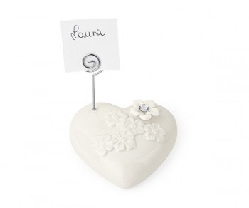 CUORE SEGNAPOSTO C/FIORE...
