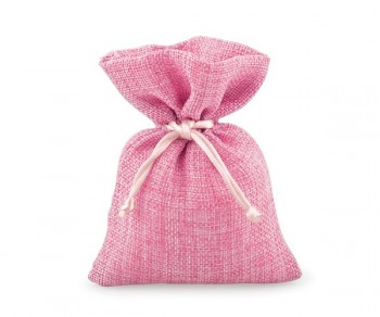 SACCHETTO COTONE ROSA...
