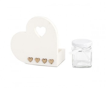 CUORE C/VASETTO C/SHOPPER...
