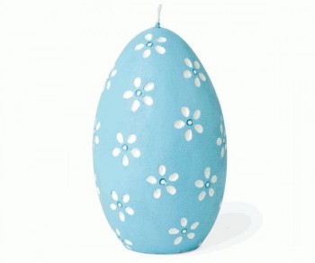 CANDELA UOVO AZZURRO h120...