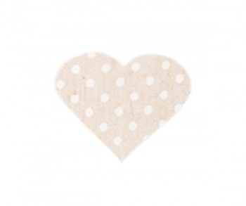 SET 24 CUORI COTONE POIS 50...
