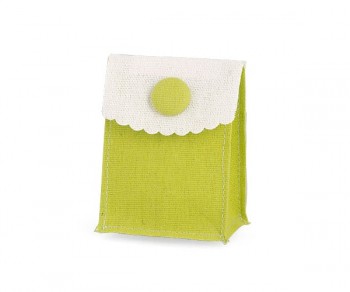 POCHETTE C/BOTTONE VERDE...