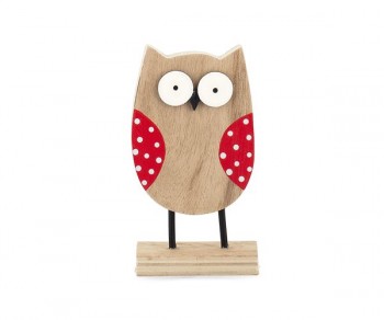 GUFO ROSSO IN PIEDI H.130...