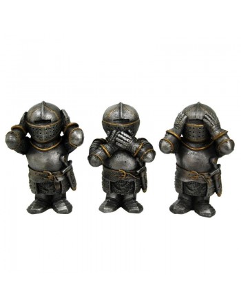 Three Wise Knights 8.8cm
