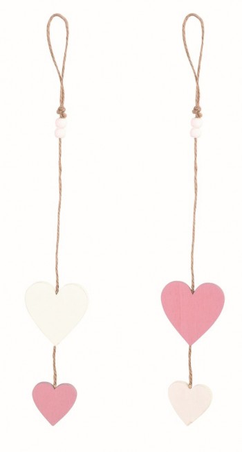 DECORO CUORE LEGNO ASS....