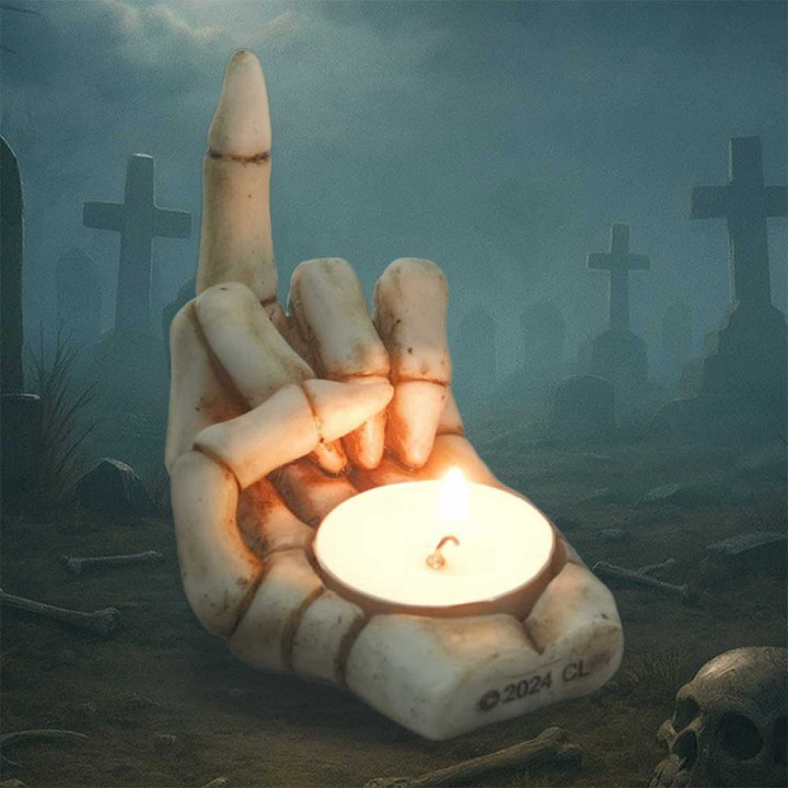 Final Gesture Candle Hold