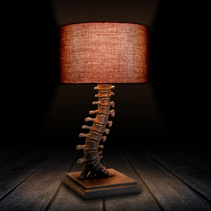 Vertebrae Lamp