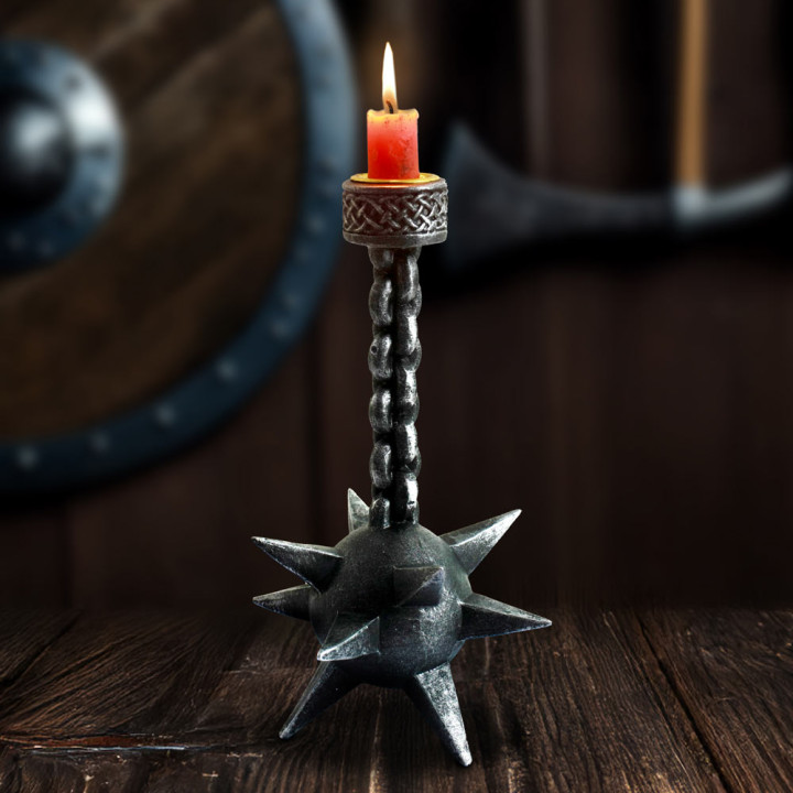 Meteor Hammer Candle Hold