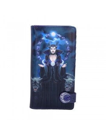 Moon Witch Embossed Purse...