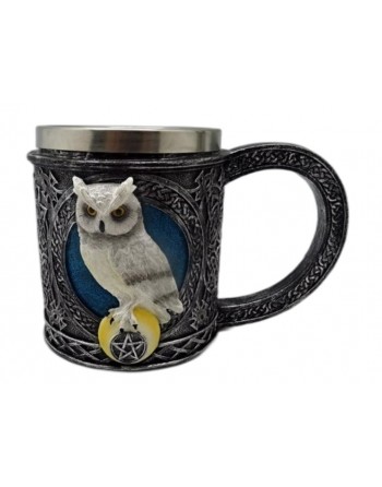 Caneca Coruja 15.8*10.5 cms...