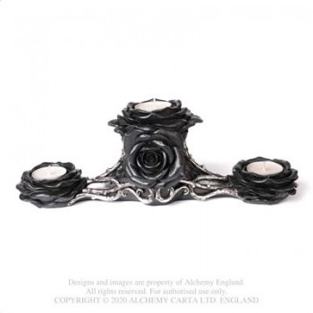 Black Rose Triple T-Light...