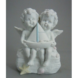 Sujet deux anges avec un