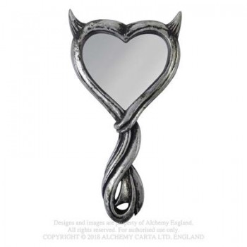 Devil Heart - Hand Mirror