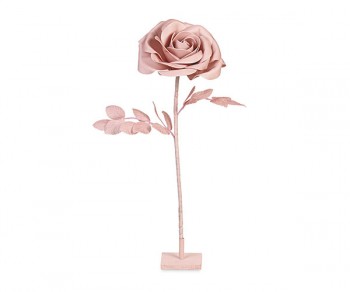 ROSA ROSA CON STELO...