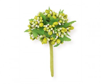 MAZZ.12 BACCHE VERDE-GIALLO