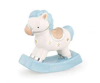 CAVALLINO A DONDOLO CON LED