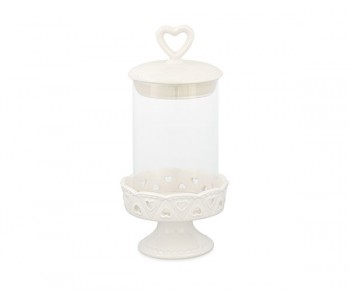 CONTENITORE BIANCO C/COPERCHIO