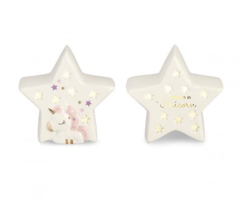 STELLA UNICORNO PORCELL.C/LED