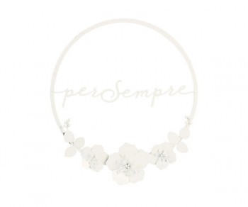 CERCHIO BIANCO GLIT.PER SEMPRE