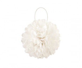 SFERA PETALI TESSUTO AVORIO