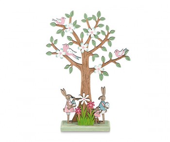 ALBERO FIORITO C/CONIGLIETTI