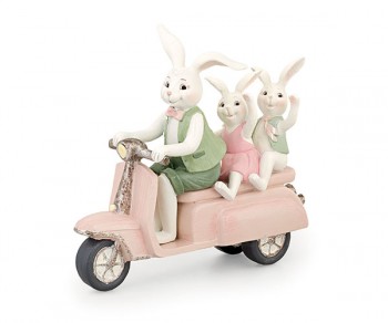 CONIGLI SU MOTO