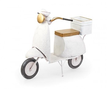 SCOOTER BIANCO C/DETTAGLI...