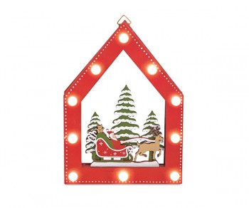 CASA BABBO NATALE C/LUCE...