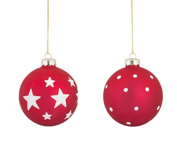 SET. 6 PALLINE STELLE/POIS...